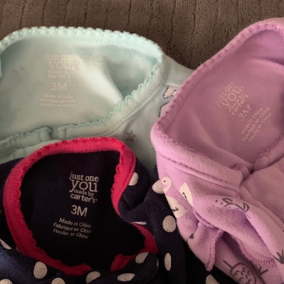 SOLD 3 Carter’s Footies - Picture 6 of 6